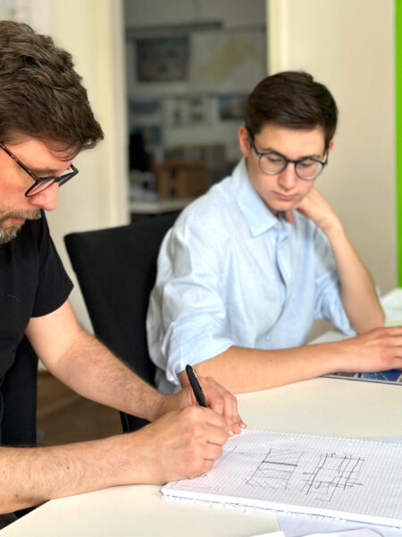 Arbeiten im Erdgeschoss