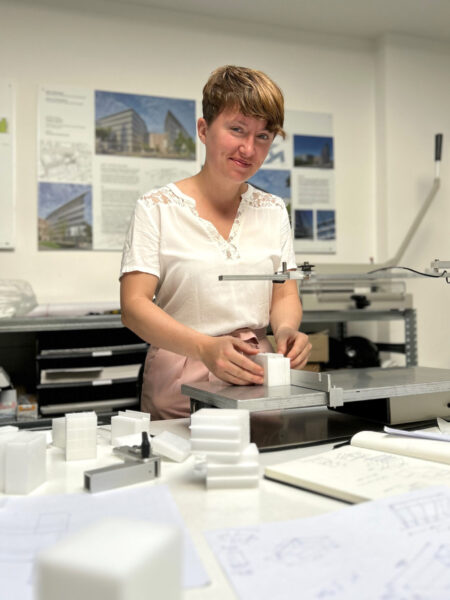 In der Modellbauwerkstatt